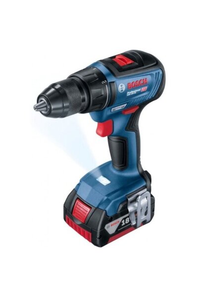 Bosch Masina de gaurit cu percutie GSB 18V-50,cu 2 acumulatori LI I 2.0 Ah