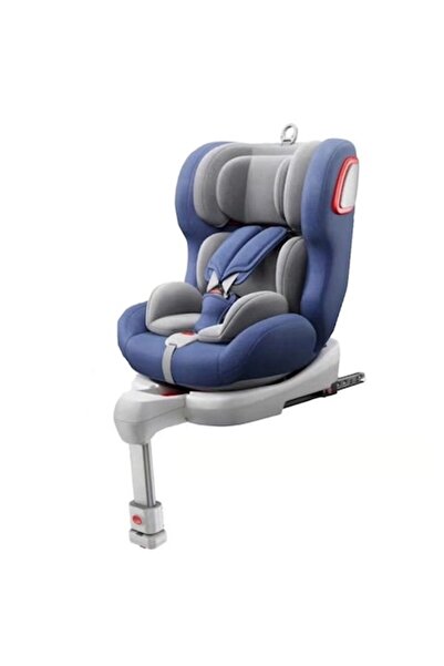 KotaBaby Scaun auto rotativ 360° Kota Baby, albastru, cu ISOFIX, poziție de s...
