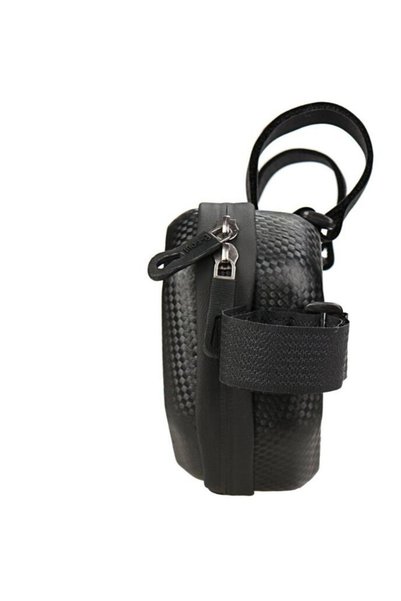 WOZINSKY Geanta Bicicleta Impermeabila Black (prindere de cadru, 1.5l)