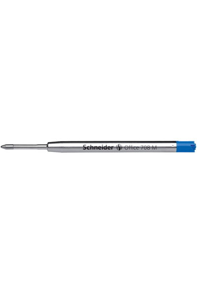 SCHNEIDER Rezerva metalica buro 708M (tip Parker) - albastru