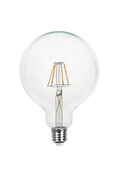 V-TAC BEC LED G125 E27 12.5W CU FILAMENT 3000K ALB CALD