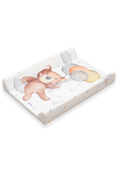 Babymix Saltea de înfășat Baby Mix Bear cu întăritură, 47x70 cm