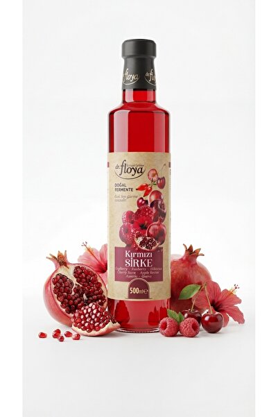 Dr. Floya Kırmızı Sirke Doğal Fermente 500 ML