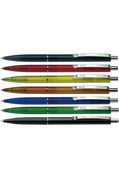 SCHNEIDER Pix K20 Icy colours, clema metalica, culori asortate - scriere alba...