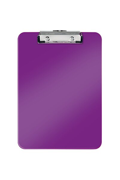 Leitz Clipboard WOW, simplu, PS, A4, 100 coli, mov