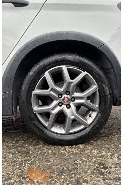 İŞCAN MOTOR Egea Cross Jant Sticker Etiket Parlak Siyah 20 Parça