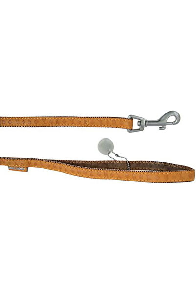 Zolux Curea din piele pentru cГўini Mac Leather 15 mm/1.2 m, GalbenДѓ