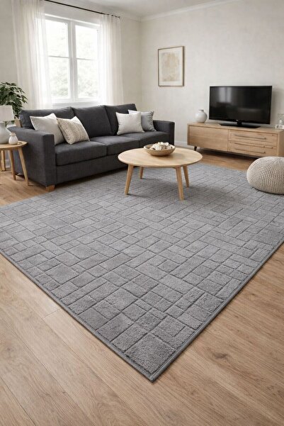 Store AZR ULTRA YUMUŞAK DOKULU YIKANABİLİR KAYMAZ TABAN SALON HALISI