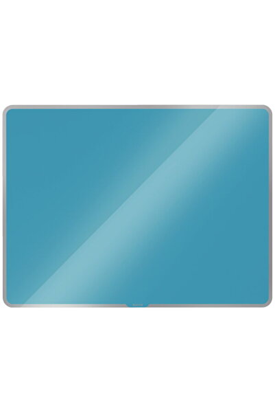 Leitz Tabla Cosy, sticla, magnetica, 80x60 cm, marker inclus, albastru celest