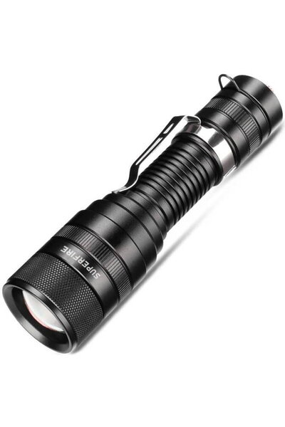 SUPERFIRE Lanternă F5, 1100lm, USB