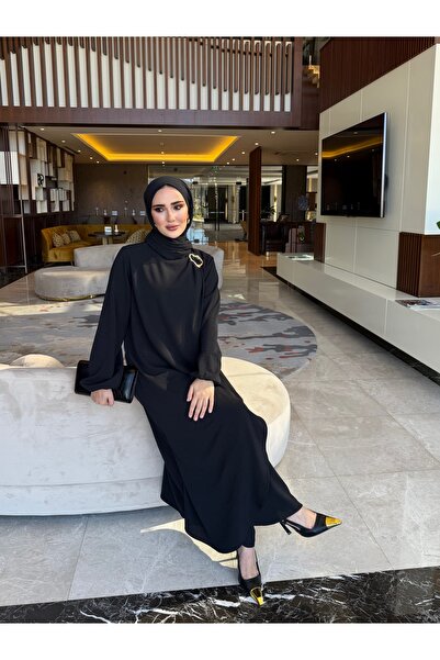 sevannaluxurydesign Gold Broş Detay Tunik & Pantolon Takım