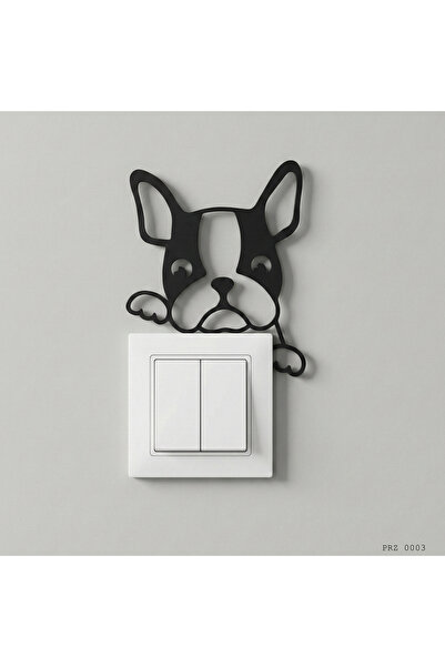 EGATOPTAN Dog Figured Switch Socket Decoration