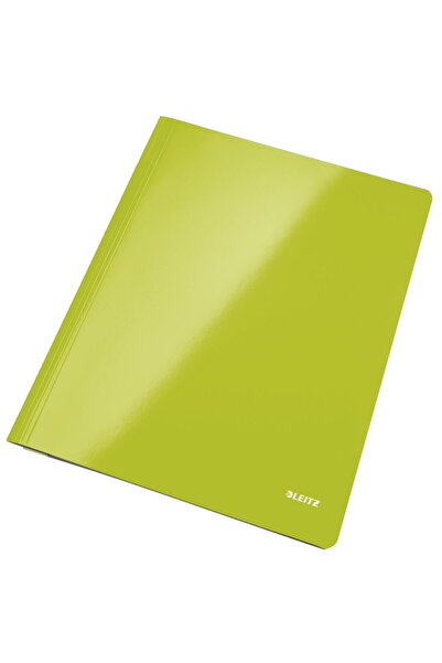 Leitz Dosar cu sina WOW, carton laminat, A4, 250 coli, verde metalizat