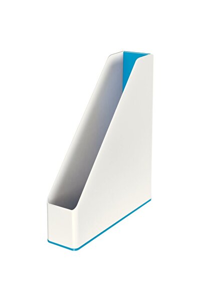 Leitz Suport vertical WOW, pentru documente, PS, A4, culori duale, alb-albastru