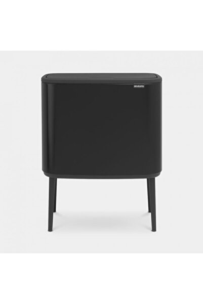 Brabantia Bo Touch 11l+ 23 l, Inox, Matt Black