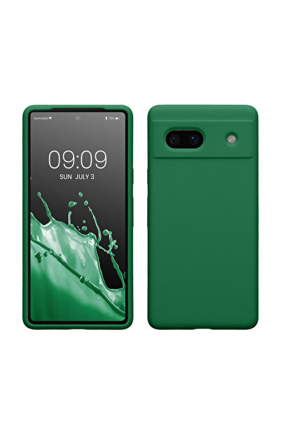 KWmobile Carcasă pentru Google Pixel 7a, verde, silicon, KWM000019YE020C