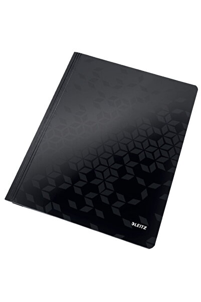 Leitz Dosar cu sina WOW, carton laminat, A4, 250 coli, negru