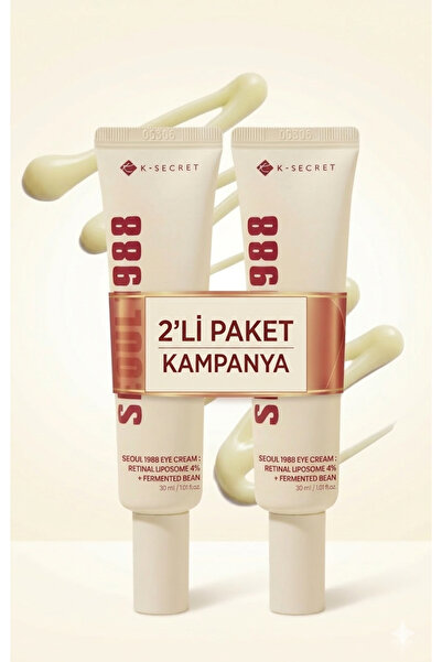 KSECRET K-Secret SEOUL 1988 Eye Cream: Retinal Liposome 4%+Fermented Bean-Ret...
