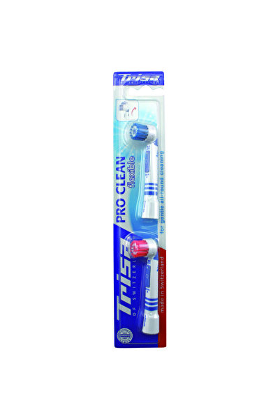 Trisa Rezerve pentru periute Pro Clean Flexible 659215, contine 2 capete de s...