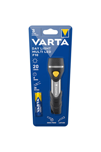 Varta Lanternă multi-LED F10 cu lumină de zi și 5 LED-uri de 5 mm