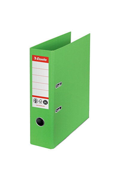 Esselte Biblioraft No.1 Power Recycled, CO2 neutral cardboard, A4, 75 mm, green