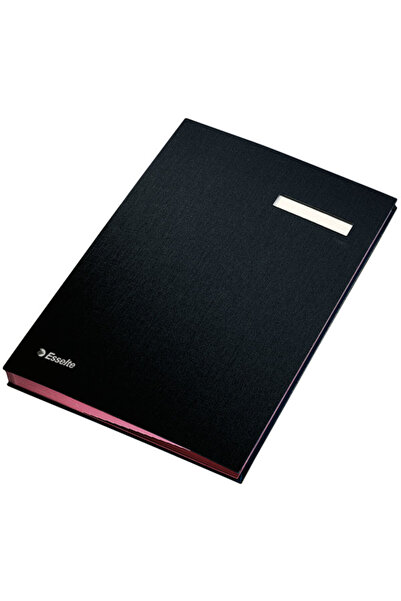 Esselte Mapa pentru semnaturi 20 file, - negru