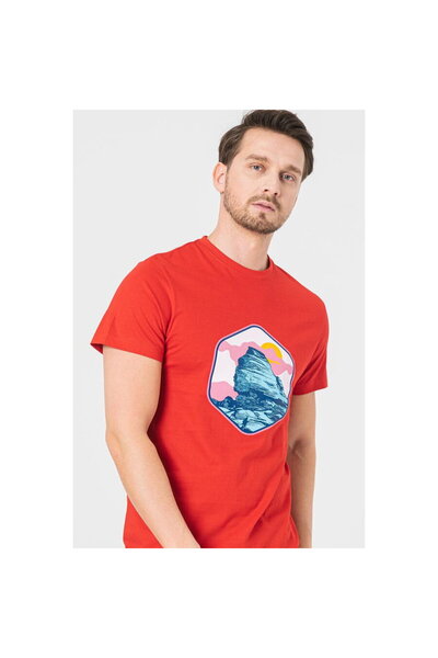 Pegas TRICOU CASUAL SFINX BARBATI RED-S