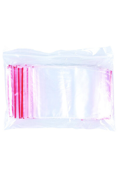 OFFICE products Pungi plastic cu fermoar pentru sigilare, 70 x 100 mm, 40 mic...