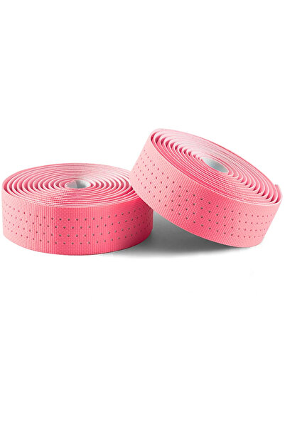 ROCKBROS Bandă de ghidon perforată din silicon - roz