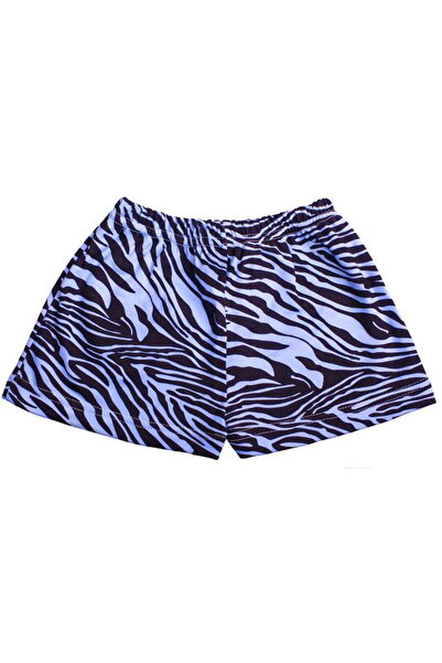NEW BABY SHOP Pantaloni scurți pentru bebeluși New Baby Zebra Blue, mărimea 6...