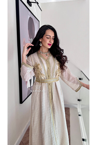 Warazan جلابيه مغربيه بستايل انيق وملكي