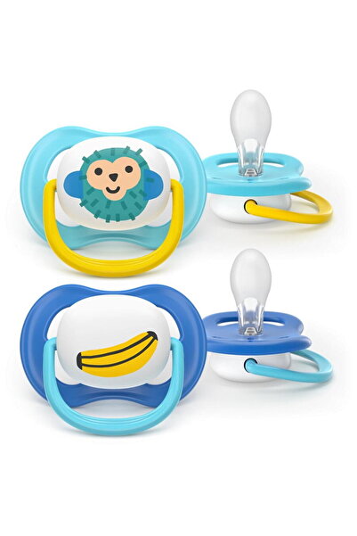 Philips Set 2 suzete Avent Ultra Air SCF080/26 care lasa pielea bebelusului s...