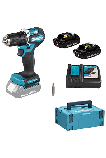 Makita MaИ™inДѓ de gДѓurit cu acumulator DDF487RAJ 18V fДѓrДѓ perii 1700rpm 3...