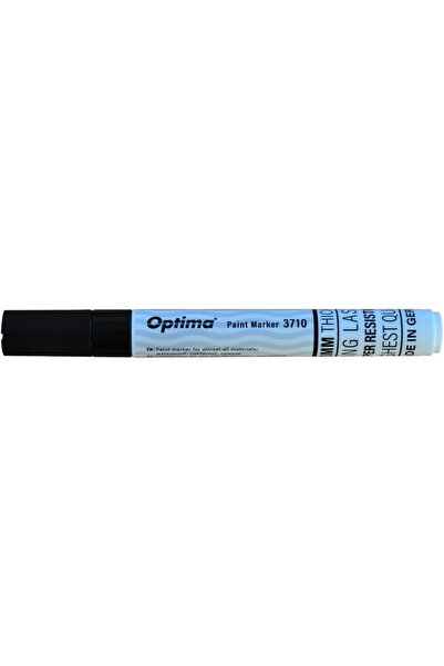 Optima Marker cu vopsea Paint 3710, varf rotund 4.5mm, grosime scriere 2-3mm ...
