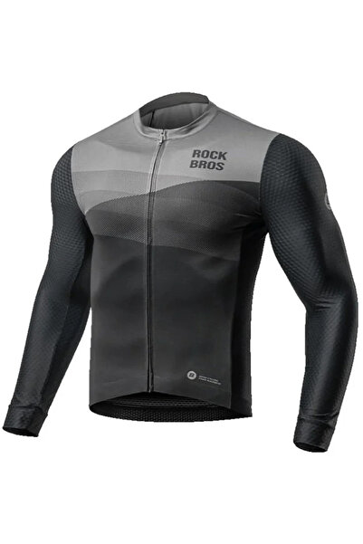 ROCKBROS maiou ciclism 15120009005 mânecă lungă primăvară/vară XXL - negru