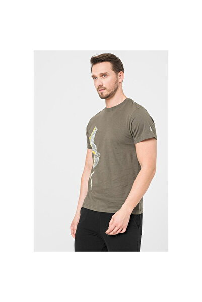 Pegas MEN'S CASUAL DRAGON T-SHIRT GRAY-S