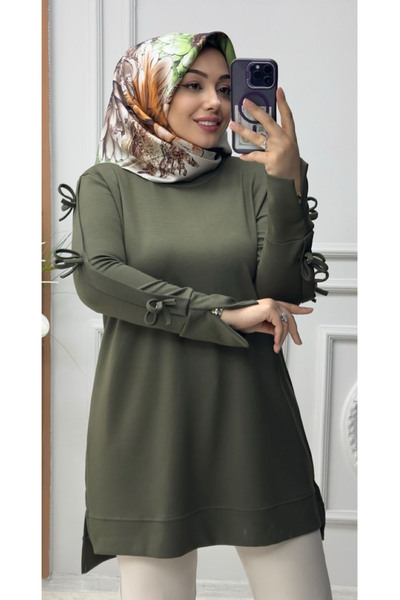 Ebrarengiz Moda FİYONKLU KADIN TUNİK