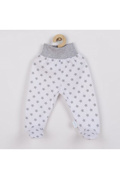 NEW BABY SHOP Salopetă pentru bebeluși New Baby Classic II gri cu steluțe, mă...