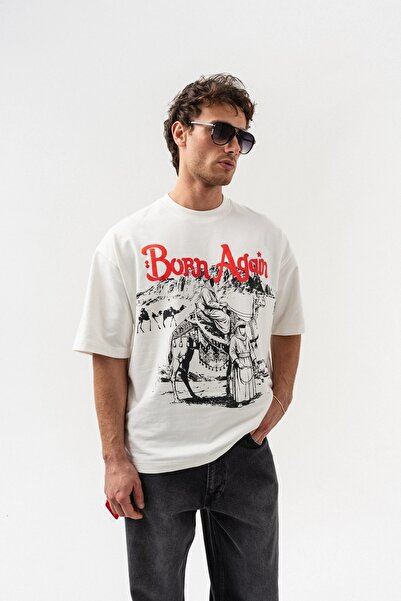 go gang own Μπλουζάκι Born Again Crew Neck oversized