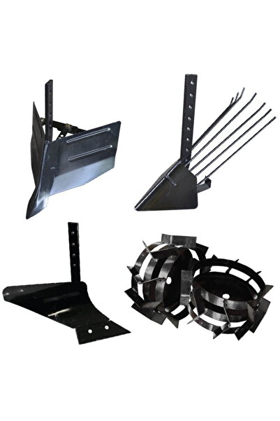 ROTAKT Pachet Accesorii plug Arat + Plug Cartofi + Plug Bilonat + Roti Metali...