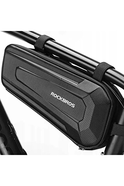 ROCKBROS Geantă de bicicletă impermeabil B67 pentru cadru - neagră