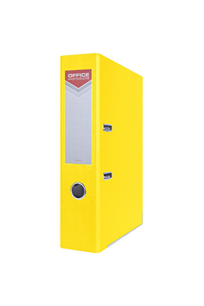 OFFICE products Biblioraft A4, plastifiat PP/paper, margine metalica, 75 mm, ...