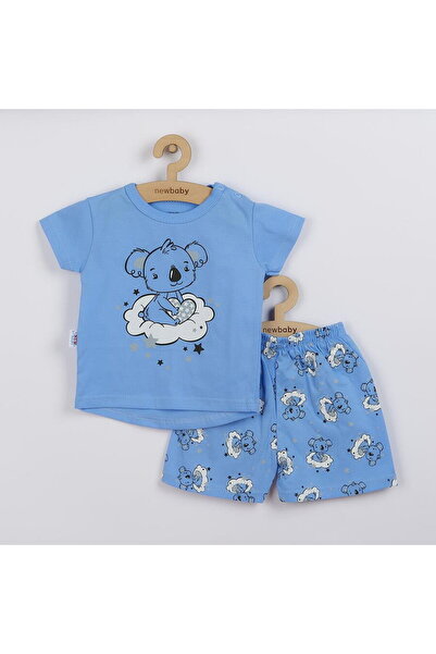 NEW BABY SHOP Children's summer pyjamas New Baby Dream blue, size 62 (3-6m)