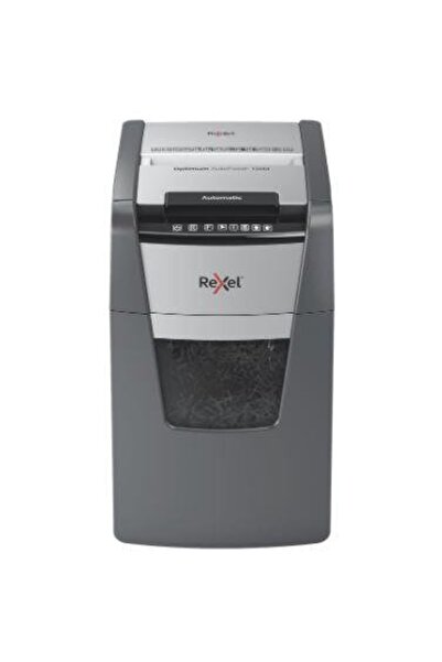 Rexel Optimum130M, P5, micro-tăiere, 130 coli, cos 44 l, gri