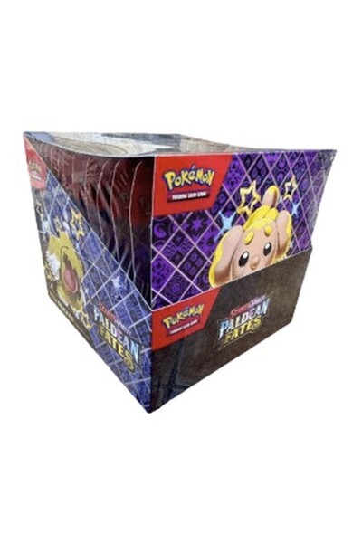 Pokemon Paldean Fates: Expoziție de colecții de autocolante tehnice