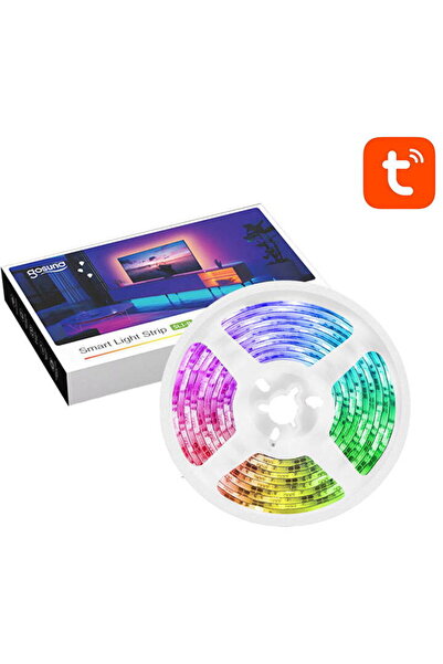 Gosund SL1-B, Wi-Fi, USB, 16W, sincronizare muzica, lumina colorata, 2.8m, co...