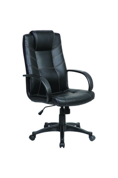 OFFICE products Scaun de birou, brate plastic, rotile, piele ecologica, Corsi...