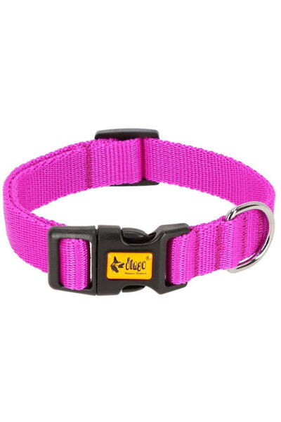 Dingo Zgardă pentru câini roz energetic - 31-49 cm