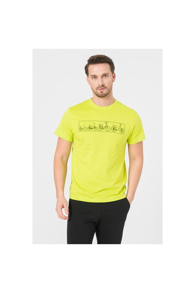 Pegas TRICOU MULTIBIKE BARBATI LIME PUNC