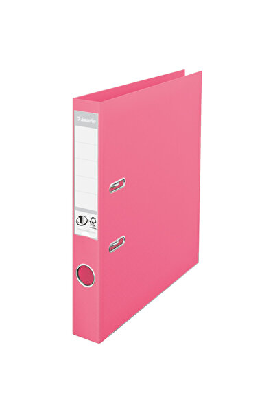 Esselte Biblioraft No. 1 Power, A4, plastifiat PP/PP, margine metalica, 50 mm...